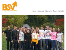 Tablet Screenshot of bsv.at